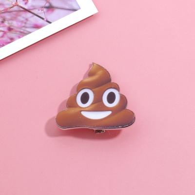 China Viable Pet Ornaments For Dog Hairpin Accessories Funny Element Interesting Acrylic Material Emotional Hair Ornaments Hot Sale for sale