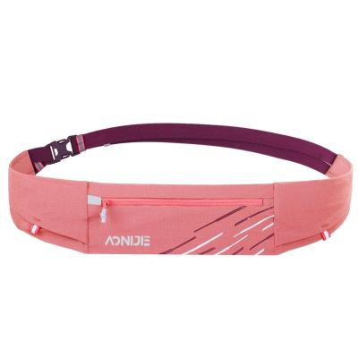 China New Design W8105 Water Proof AONIJIE Belt Running Waist Bag Outdoor Marathon Increasing Fanny Pack Quick-Drying Waist Belt Bags Belt Bag for sale