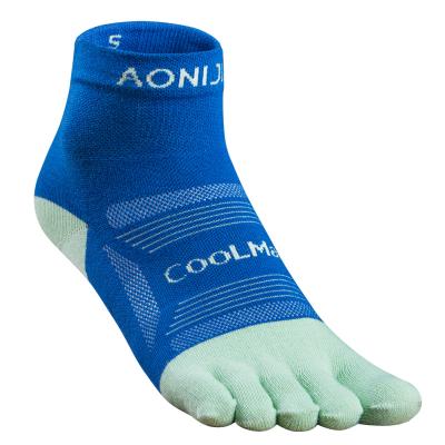 China New Breathable Non-slip Socks 3Pcs/set Outdoor Sports Running Climbing Five Finger Toe Socks Breathable Wear-resistant AONIJIE E4802 for sale