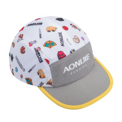 China New Style Soft Baseball Hat Summer Sun Hat COMMON Foldable Breathable Sports Hats Outdoor Working Sun Hat AONIJIE E4601 for sale