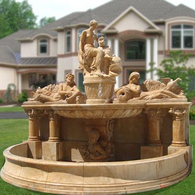 China Modern Popular Fountain Home Stone Design Indoor Outdoor Decoration for sale