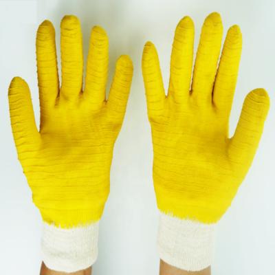 China Anti-slip The Fine Quality Hand Waterproof Construction Gloves For Construction Working for sale