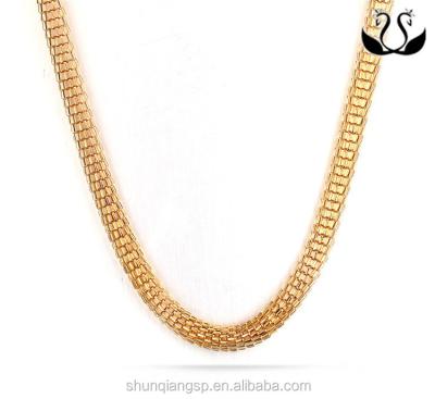 China High Quality Stainless Steel Mens Stainless Steel Gold Plated Thick Chain Necklace Jewelry for sale