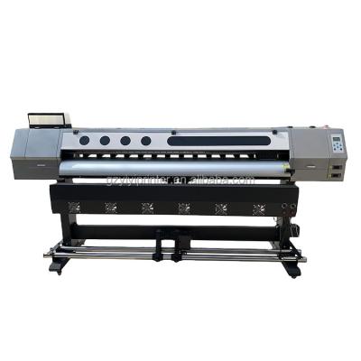 China Printing Shops 1.8m 6 Feet Cheap Automatic Prince Automatic XP600 i3200 Head Roll To Roll UV Printer Dtf Inkjet Printing Machine UV Inkjet Printer logo for sale