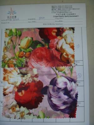 China SPUN VOILE PRINTING FABRICS for sale