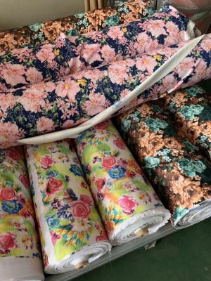 China Knitting scuba printing fabric fashion Grade A quality cheap price for sale