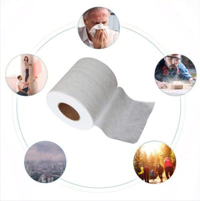 China Civil grade 25 grams BFE95 meltblown cloth disposable mask filter material meltblown nonwoven wholesale wholesale a smal for sale