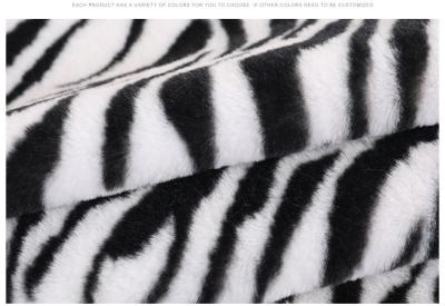 China Velboa Printing fabric soft finish with high quality zebra design, snake design, any fashion design finest quality super for sale