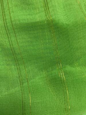 China Metallic selvedge Sudan market spun polyester voile fabric for sale