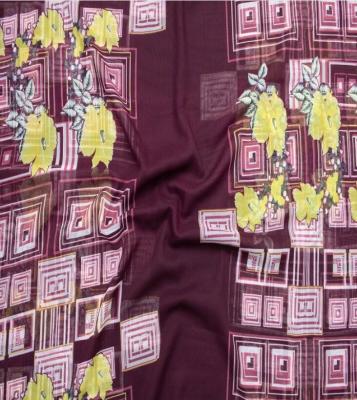 China Spun Polyester Voile BBTSfinsh® Brand Digital printing Voile Super Full Twisted 58