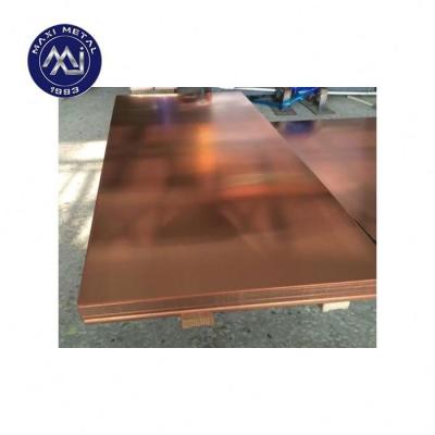 China Copper industry 3mm sheet 4mm copper plate / sheet / aluminum factory price for sale