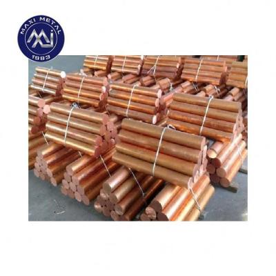 China Industry Bronze Phosphor Bronze Rod CuSn6 CuSn8 C51000 C52100 Diameter 15mm - 250mm for sale