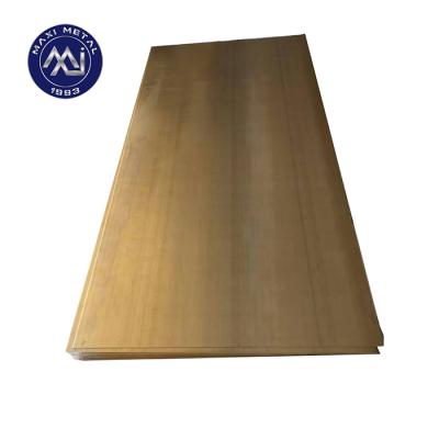 China H62 H65 Electronic Hot Selling Thick Brass Sheet 4mm Brass Sheets With Cheap Price for sale