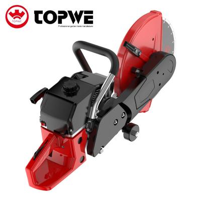 China TOPWE New Product 2023 82CC 2 Stroke Gasoline Concrete Cutter Concrete Road Saw 960ml for sale