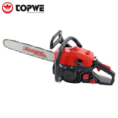 China 2-Stroke TOPWE Power Saws Machine 2 Stroke Hot Selling Air Cooled Chainsaw for sale