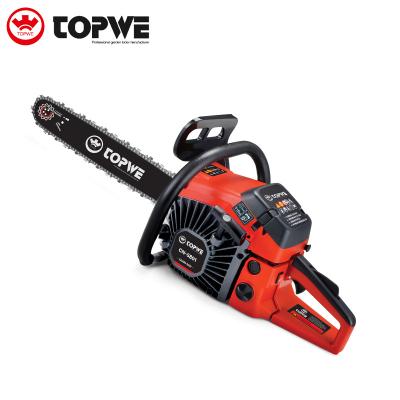 China 2-Stroke TOPWE Top Power Power Saw 58cc Rank Wood Saw Single Cylinder Gasoline Chainsaw for sale