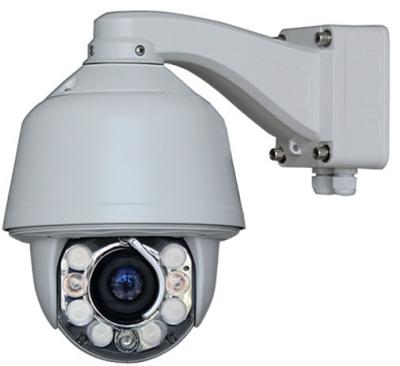 China Mini PTZ Dome Camera / Analog Speed Dome Camera 150M IR Distance for sale