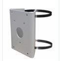 China Lightweight CCTV  Metallic Pipe Holder , Speed Dome CCTV Spare Parts for sale