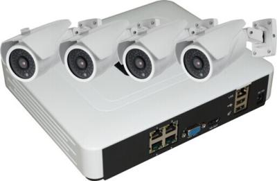 China Witte/Grijze Minihd-IP van de Netwerk Videorecorder Camera POE NVR WIFI 3G 720P HD Te koop