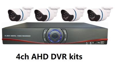 Китай Портативное 4CH H.264 AHD DVR, камеры Высок-скорости 720P AHD DVR 4pcs 720P продается