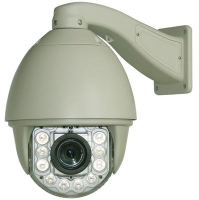 China IP66 Intelligent Analog Speed Dome Camera AC / 24V 2A Zoom 23x Optical ,10x Digital for sale