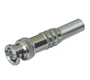 China CCTV Kamera Ersatzteile 100 % Kupfer BNC RG58/59/6 Frühling connector zu verkaufen