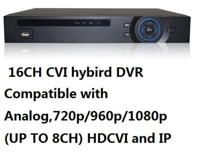 China la Daul-corriente de 16ch/de 8ch 1080P HD CVI DVR 2 x 4T HDD integró LINUX en venta