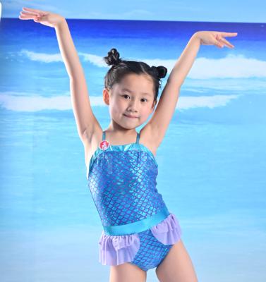 China 2021 summer new style breathable eco-fabric beautiful one-piece body suit for mature children swimsuit swimswear for sale