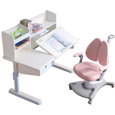 China Modern Modern Multifunctional Safe Ergonomic Comfortable Children's Study Table Chair Set for sale