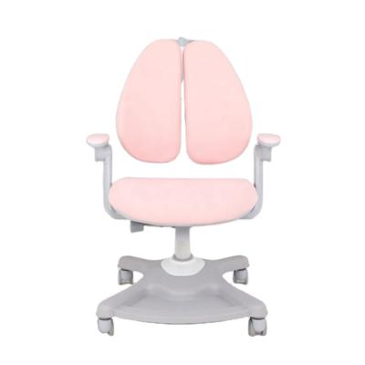 China Modern Wheel Pink Home Office Modern Functional Ergonomic Study Chair for sale