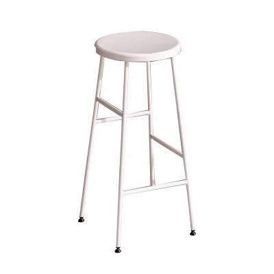 China European Style European Style High Foot Around Stool Metal Bar Bar Stool Industrial Umpire Chair for sale