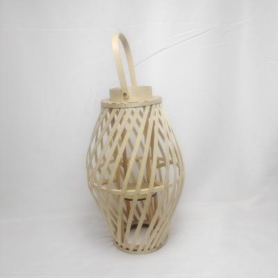 China Home Decoration Custom Garden Chandelier Bamboo Lamp, Outdoor Mansion Atmosphere Lamp for sale