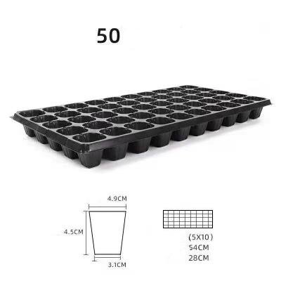 China Wholesale Price Eco-friendly Trays 21 32 50 72 105 128 Cells Growing Tray Seed Starter Mini Greenhouse Hydroponic Plant Grow Trays for sale