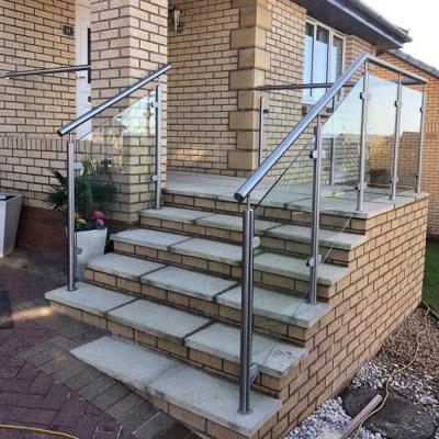 China Popular Modern YL Around The World Balustrades Outdoor Glass Balustrade Design Stainless Balustrade for sale