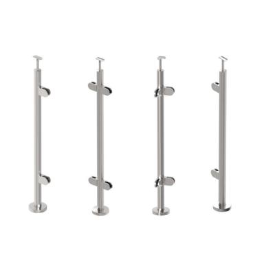 China Morden YL Most Purchased 316 Stainless Steel Glass Railing Deck Post for sale