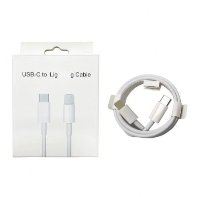 China Fast Charging Power Bank Wholesale 1m 2m 3m Palladium Phone Data Cable Original USB C to Light Up Charger Cable For Apple iPhone 12 13 14 for sale