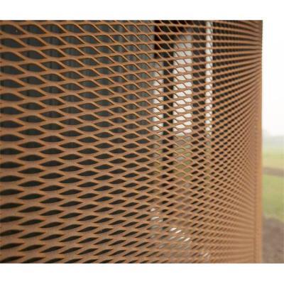 China Metal mesh aluminum mesh curtain wall woven mesh customize pervious light facade for sale