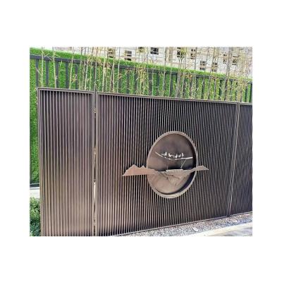 China Customized Professional Room Divider Panel Partition Garden Screens Metal Panel Laser Cut Outdoor Screen for sale