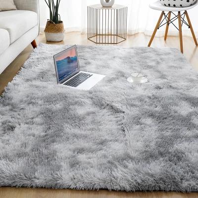 China Modern Living Room Children's Thick Plush Bedroom Bedside Carpet Home Decoration Fluffy Rug Soft Velvet Window Cushion for sale