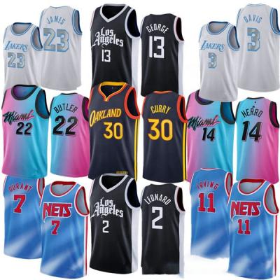 China Amazon USA USA Team Embroidery Antibacterial Custom T-Shirt Vests Uniforms Basketball Clothes Wear Jersey for sale