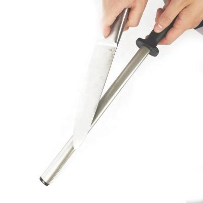 China New High Quality Disposable Diamond Kitchen Knife Sharpening Rod Steel Sharpener Stone Tool for sale