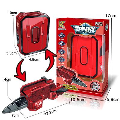 China Playing Digital Toys Deformation Puzzle Team Robot Toys 0-9 Boys and Girls Complete Combination Children's Combinationv for sale