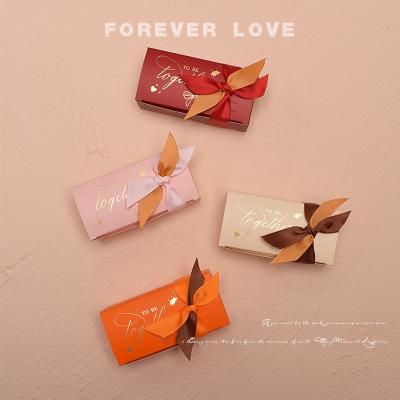 China Wedding Creative New Mini Gift Boxes Party Chocolate Box Packaging / Wedding Gift Candy Box for sale