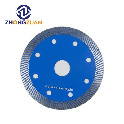 China ZhongZuan Sharp Customizable Ceramic Diamond Saw Blade For Cutting Ceramic Tile for sale