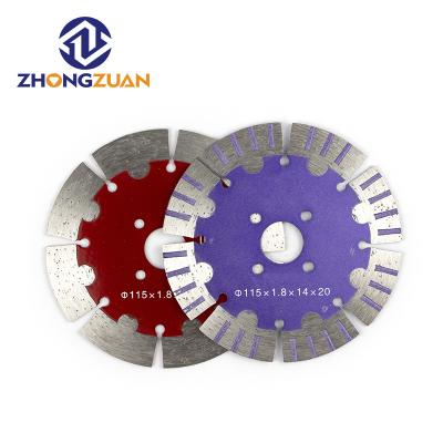 China ZhongZuan 114-250mm 6in Diamond Cutting Sharp Customizable Wall Saw Blade For Concrete Grooving for sale