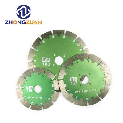 China Sharp Customizable 114mm Mouth Guard Notching Saw Blade Diamond Wall Saw Blade For Slotted Wall for sale