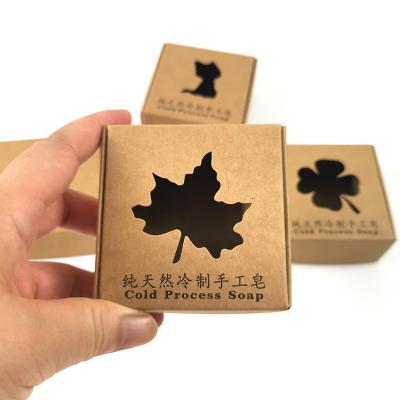 China Custom Handmade Mini DIY Soap Favor Box Cardboard Recycled Materials Paper Packaging Small Shipping Boxes for sale