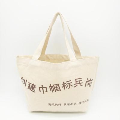 China China Manufacturer Handled Canvas Carry Bag Cotton Customer Packing for sale