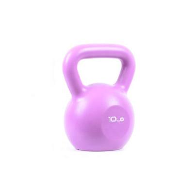 China AzureImage Color Immersion-Plastic PE Universal Gym Kettlebell Arm Home Potty Sports Training Lifting Dumbbells for sale