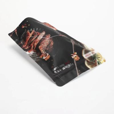 China Custom Coffee Bean Packaging Bag Moisture Proof Ziplock Stand Up Pouch Digital Printing Food Plastic Bags for sale